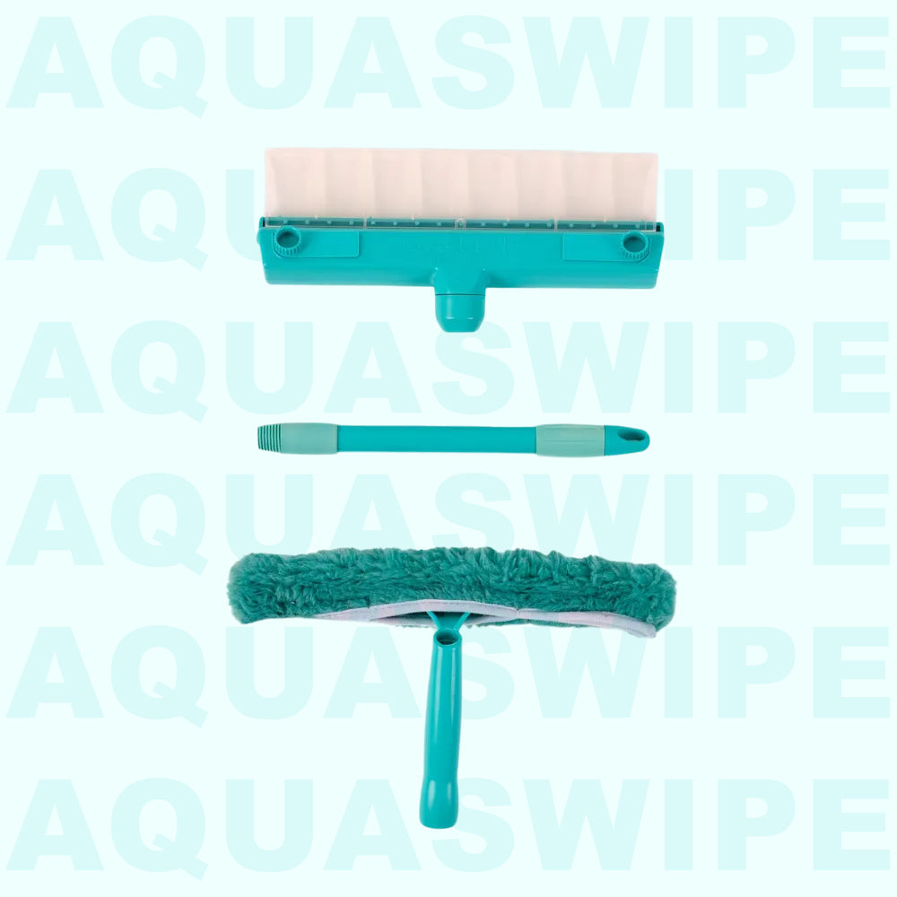 AquaSwipe™ Recyclable Silicone Window Squeegee Kit!
