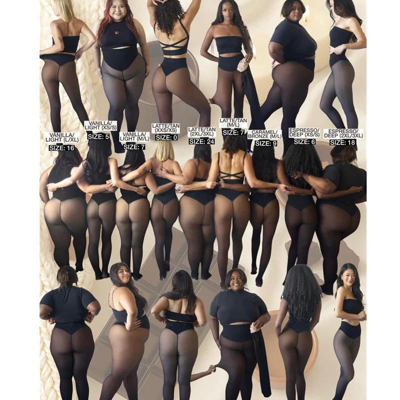 New Compression Band & Seamless Fit – The Original Magic Fleece-Lined Leggings!