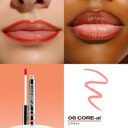 LBMLBM LIP LINER STAY-N - Peel-Off Lip Liner Stain 🔥Final 3 hours 60% off