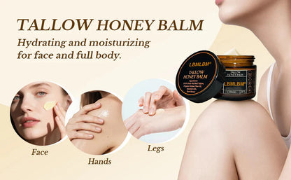 💓LBMLBM® Orange Flavoured Organic Tallow Moisturising Honey Balm