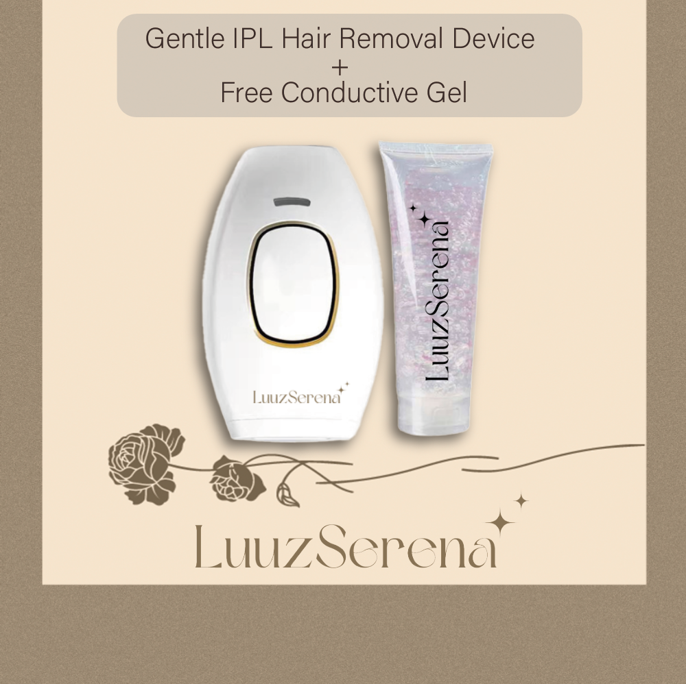 LuuzSerena IPL Soft Hair Removal Device + Conductive Gel Gift 😻