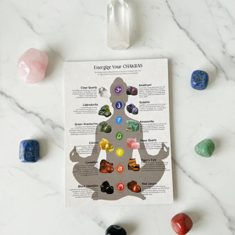 ❤100% Hand-carved -💎Crystal Advent Calendar🔮