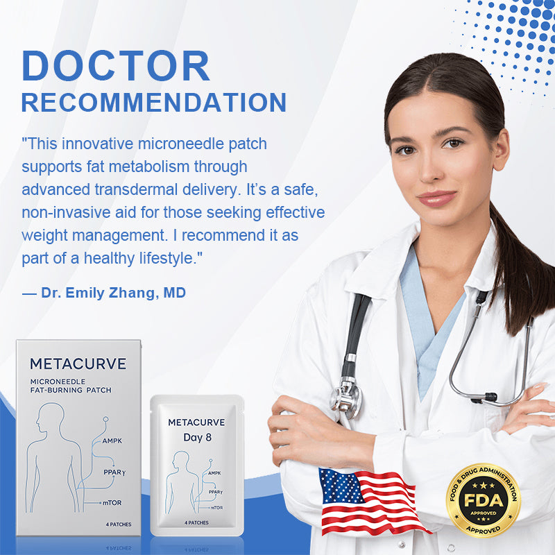 🔥 Metacurve™ Microneedle Fat-Burning Patch 💪