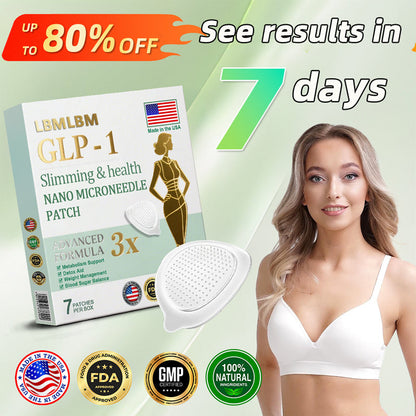 【Last Day Promotion 80% OFF🔥】LBMLBM™ NIDDK-Tirzepatide Slimming & health NANO MICRONEEDLE PATCH🇺🇸👨‍⚕️（Zero Pain, 24/7 Release | Lose 20lbs FAST | 90% Sugar Drop | ）🎁