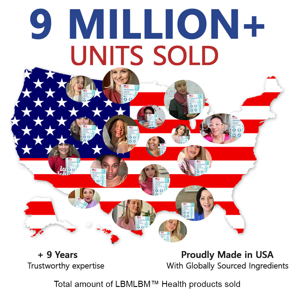 Best Seller-LBMLBM® SMGT-GLP-1 𝐓𝐢𝐫𝐳𝐞𝐩𝐚𝐭𝐢𝐝𝐞 & 𝐂𝐨𝐥𝐥𝐚𝐠𝐞𝐧 𝐍𝐚𝐧𝐨 𝐌𝐢𝐜𝐫𝐨𝐧𝐞𝐞𝐝𝐥𝐞 𝐖𝐞𝐢𝐠𝐡𝐭 𝐋𝐨𝐬𝐬 𝐏𝐚𝐭𝐜𝐡丨Targets Obesity, Loose Skin, High Blood Pressure, Diabetes, Fatty Liver, Joint Pain, Brain Fog, Low Energy, Body Aches, and More