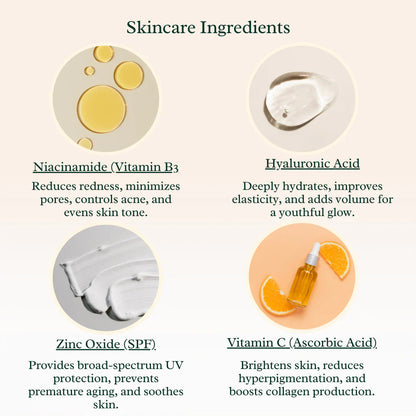 4 in 1 Color Changing Foundation SPF 50 🌱