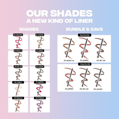 LBMLBM LIP LINER STAY-N - Peel-Off Lip Liner Stain 🔥Final 3 hours 60% off