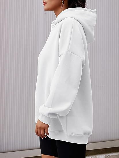 Basic Thick Solid Color Pullover Hoodie