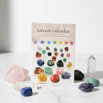 ❤100% Hand-carved -💎Crystal Advent Calendar🔮